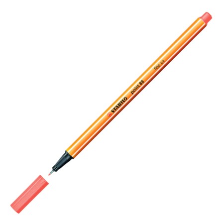 Cienkopis STABILO Point 88/26 - brzoskwiniowy