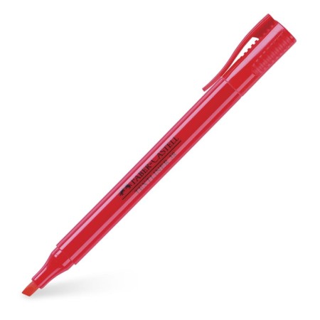 Zakreślacz FABER-CASTELL 38 (czerwony)