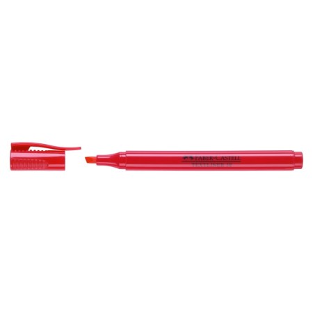 Zakreślacz FABER-CASTELL 38 (czerwony)