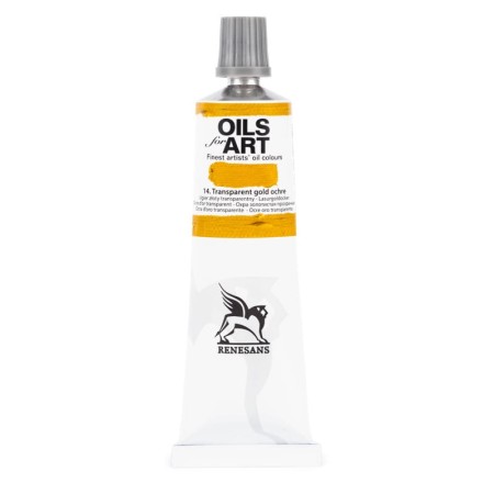 Farba olejna RENESANS 60 ml (14 - ugier złoty transparentny)