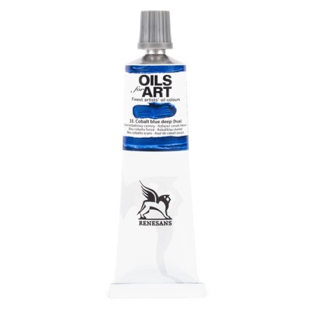 Farba olejna RENESANS 60 ml (33 - błękit kobaltowy ciemny)