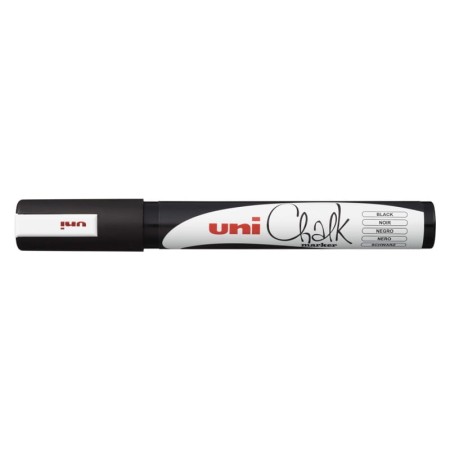 Marker kredowy UNI Chalk PWE-5M (czarny)