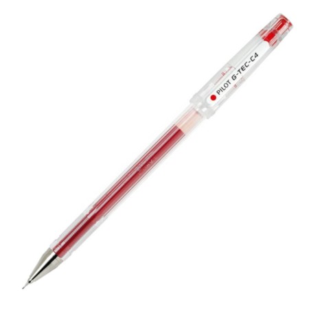 Cienkopis żelowy PILOT G-TEC-C4 (czerwony)