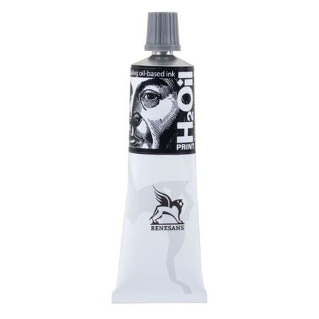 Farba graficzna RENESANS H2Oil 60 ml (06 - czerń karbonowa)