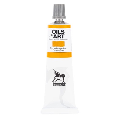 Przejdź do produktu Farba olejna RENESANS 60 ml (59 - żółta indyjska)