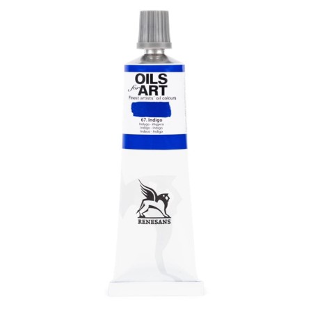 Farba olejna RENESANS 60 ml (67 - indygo)