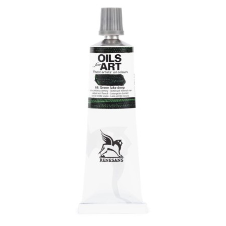 Farba olejna RENESANS 60 ml (69 - lak zielony ciemny)