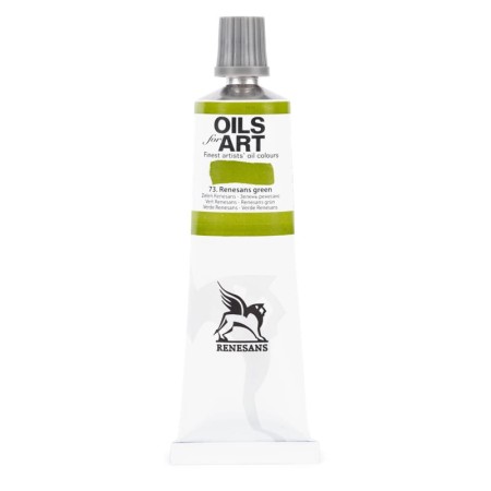 Farba olejna RENESANS 60 ml (73 - zieleń Renesans)