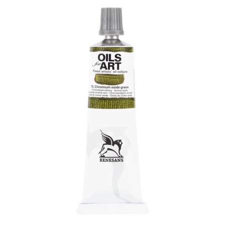 Farba olejna RENESANS 60 ml (75 - chromoksyd zielony)