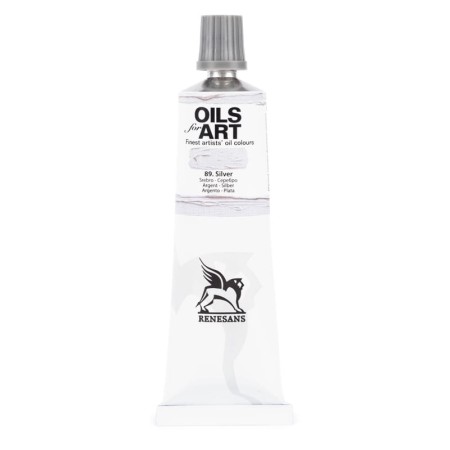 Farba olejna RENESANS 60 ml (89 - srebro)