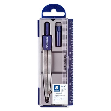 Cyrkiel szkolny STAEDTLER Noris Club S 550 - SREBRNY