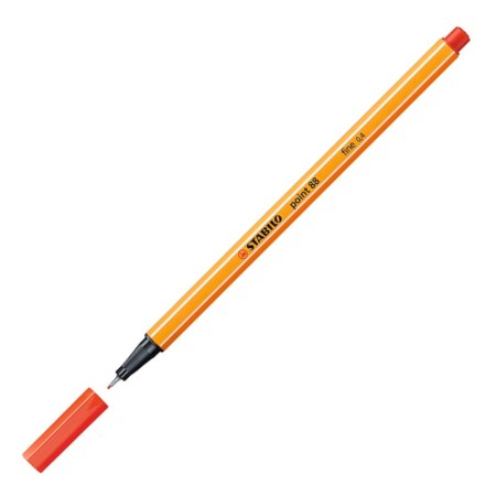 Cienkopis STABILO Point 88/48 - karmin