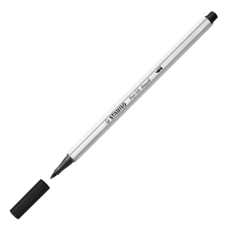 Flamaster STABILO Pen 68 Brush 568/46 - czarny