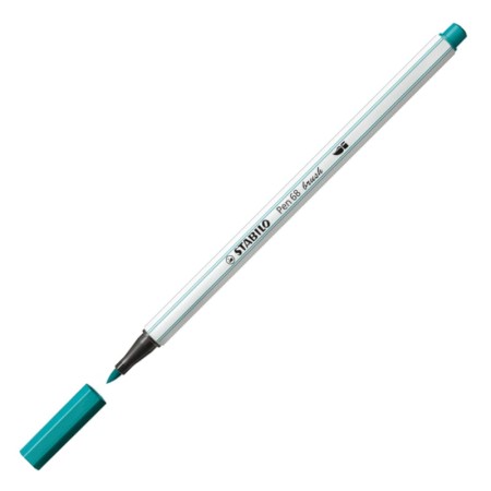 Flamaster STABILO Pen 68 Brush 568/51 - turkusowy