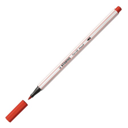 Flamaster STABILO Pen 68  Brush 568/48 - karmin