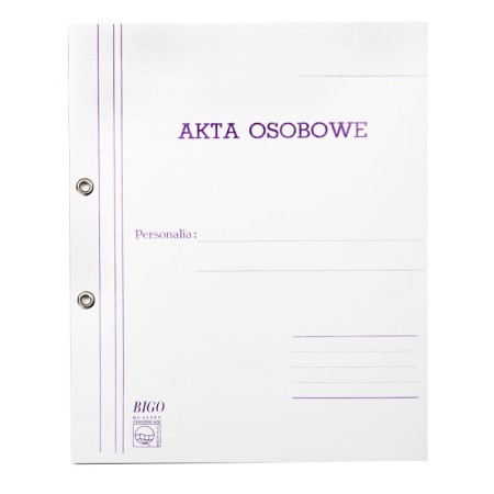 Teczka akt osobowych BIGO (oczkowa)