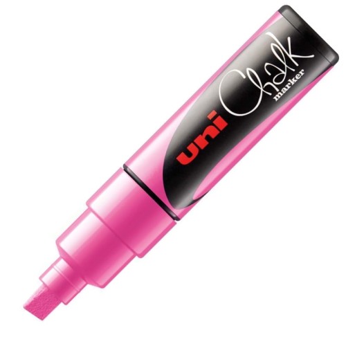 Przejdź do produktu Marker kredowy UNI Chalk PWE-8K (różowy)