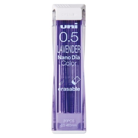 Grafity UNI Nano Dia 0,5 mm - HB - LAWENDOWE