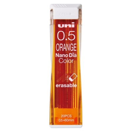 Grafity UNI Nano Dia 0,5 mm - HB - POMARAŃCZOWE