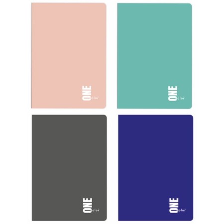 Zeszyt w kratkę INTERDRUK One Color - A5 - 96 kartek - papier 70 g/m²