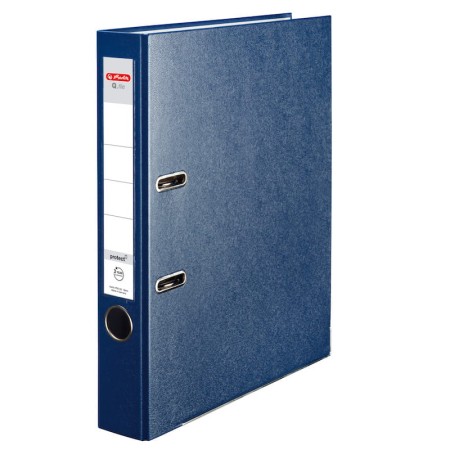 Segregator HERLITZ Q.File A4/50 (niebieski)
