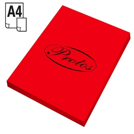 Papier ksero PROTOS A4 80 g/m² (czerwony)