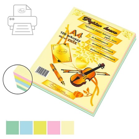 Papier ksero PROTOS A4 80 g/m² (kolory pastelowe)