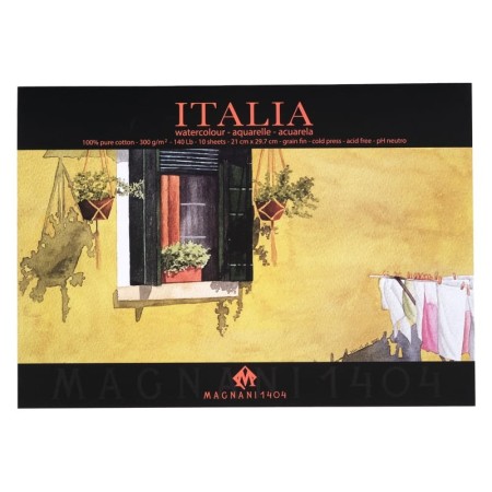Blok do akwareli MAGNANI 1404 Italia A4 300 g/m²