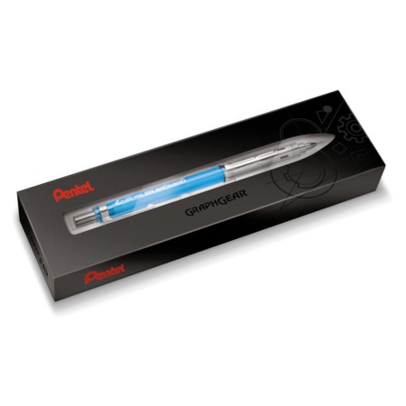 Ołówek automatyczny PENTEL GraphGear 300 0,7 mm - BŁĘKITNY