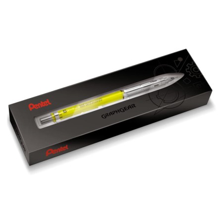 Ołówek automatyczny PENTEL GraphGear 300 0,9 mm - ŻÓŁTY