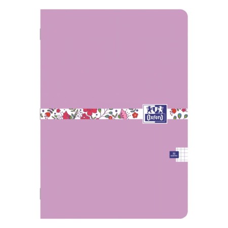 Zeszyt OXFORD A5 32 kratka (Floral)