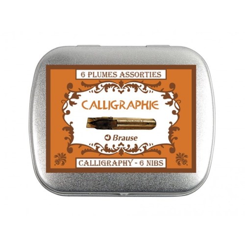 Przejdź do produktu Zestaw do kaligrafii Brause Calligraphie (6 stalówek)