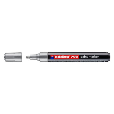 Marker olejowy EDDING 790 (srebrny)