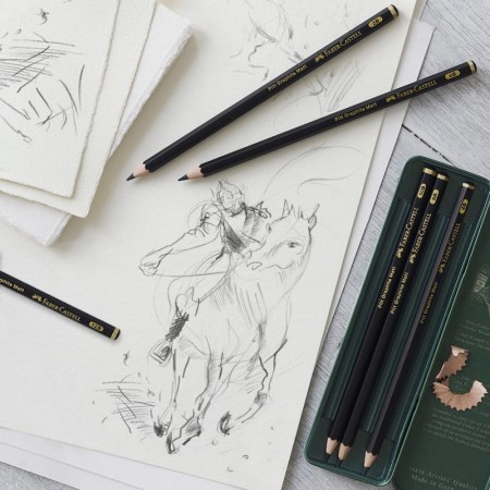 Ołówek artystyczny FABER-CASTELL Pitt Graphite Matt 2B