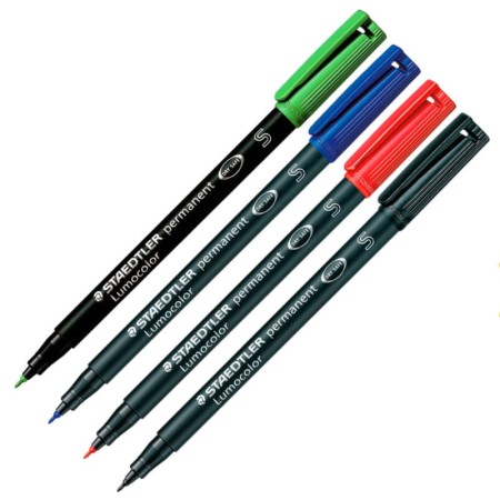 Foliopis permanentny STAEDTLER Lumocolor S 0,4 mm