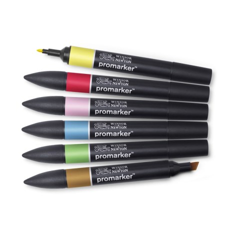 Promarker Winsor & Newton Mid Tones (6 sztuk)