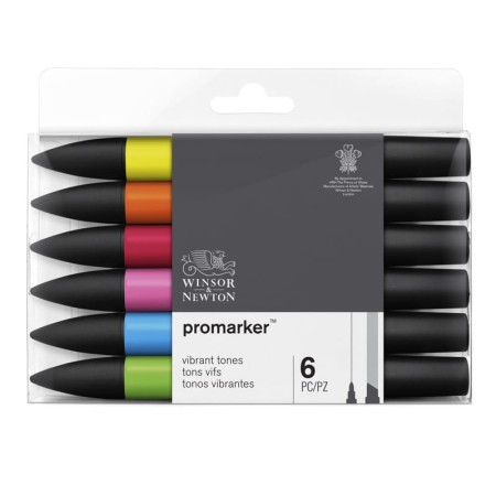 Promarker Winsor & Newton Vibrant Tones (6 sztuk)