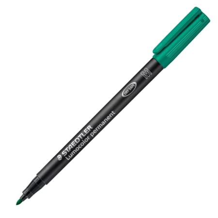Foliopis permanentny STAEDTLER Lumocolor M 1,0 mm - ZIELONY