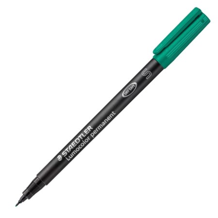 Foliopis permanentny STAEDTLER Lumocolor S 0,4 mm - ZIELONY