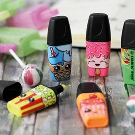 Zakreślacze STABILO Boss Mini Sweet Friends (5 sztuk)