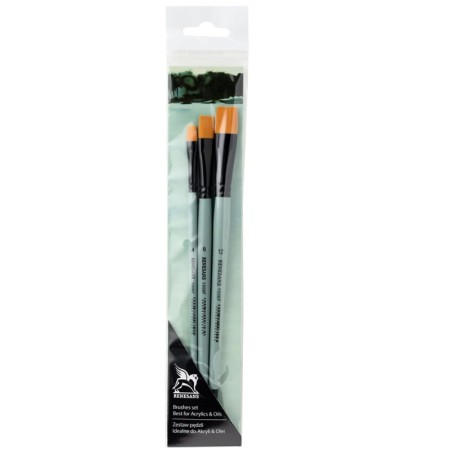 Zestaw pędzli RENESANS J106-3PC (3 sztuki)