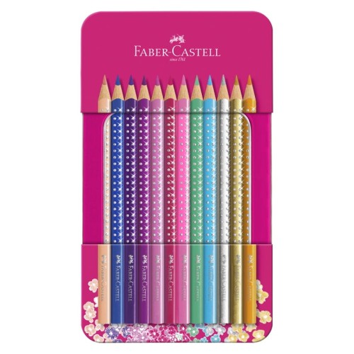 Przejdź do produktu Kredki FABER-CASTELL Sparkle (12 kolorów)