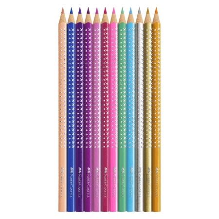 201737 Kredki FABER-CASTELL Sparkle (12 kolorów)