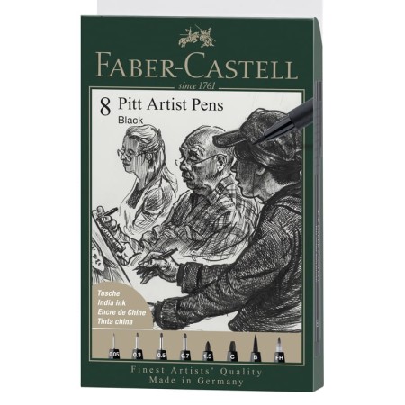 167158 Zestaw pisaków i cienkopisów FABER-CASTELL Pitt Artist Pen