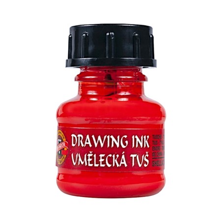 Tusz artystyczny KOH-I-NOOR 20 ml - dark orange