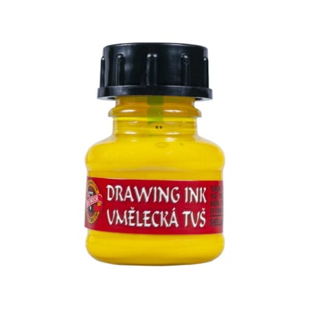 Tusz artystyczny KOH-I-NOOR 20 ml - brilliant yellow