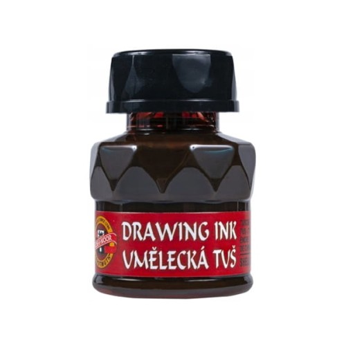 Przejdź do produktu Tusz artystyczny KOH-I-NOOR 20 ml - umber burnt