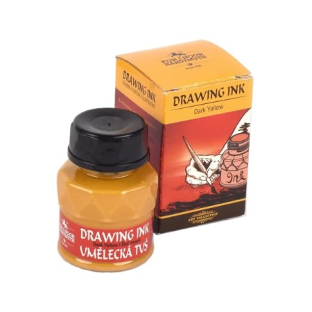 Tusz artystyczny KOH-I-NOOR 20 ml - dark yellow