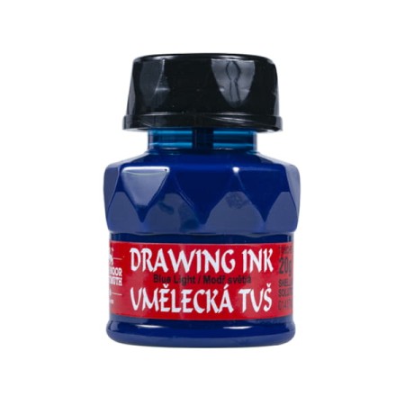 Tusz artystyczny KOH-I-NOOR 20 ml - blue light
