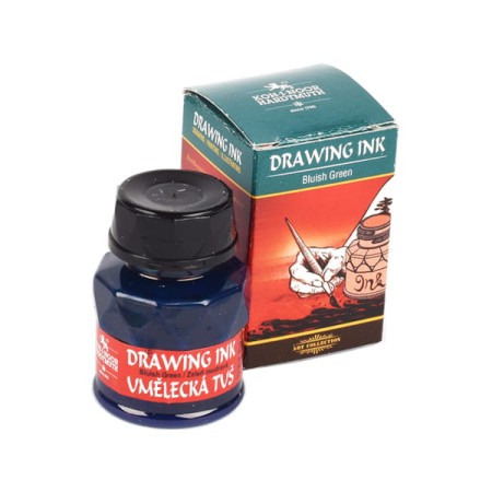 Tusz artystyczny KOH-I-NOOR 20 ml - bluish green